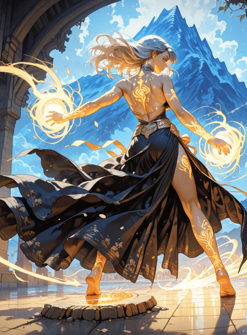 woman, mage, goddess