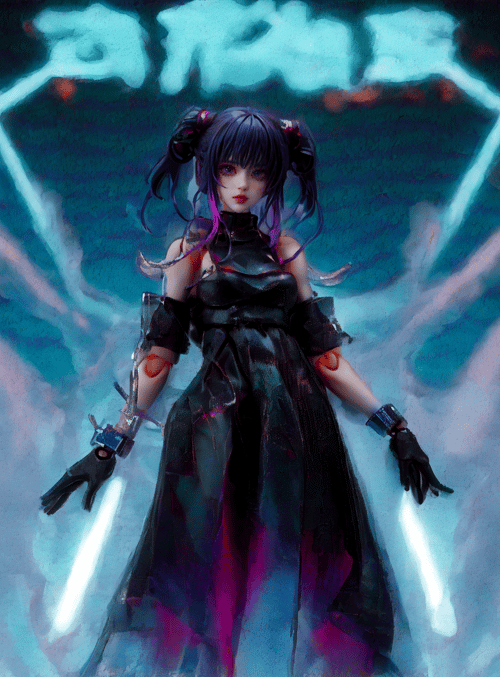 girl, character, anime