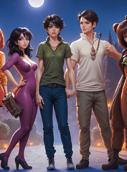characters, people, group, group of people, women, men, costume, costumed characters, anthropomorphic, animal characters