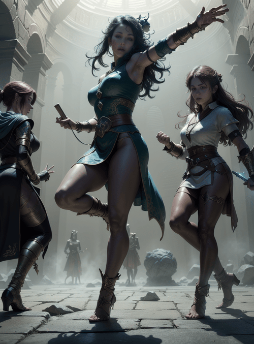 women, warriors, fantasy