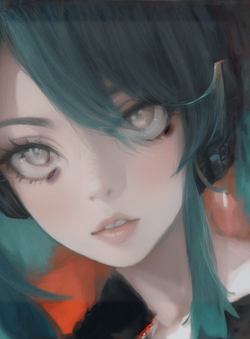 girl, anime, character