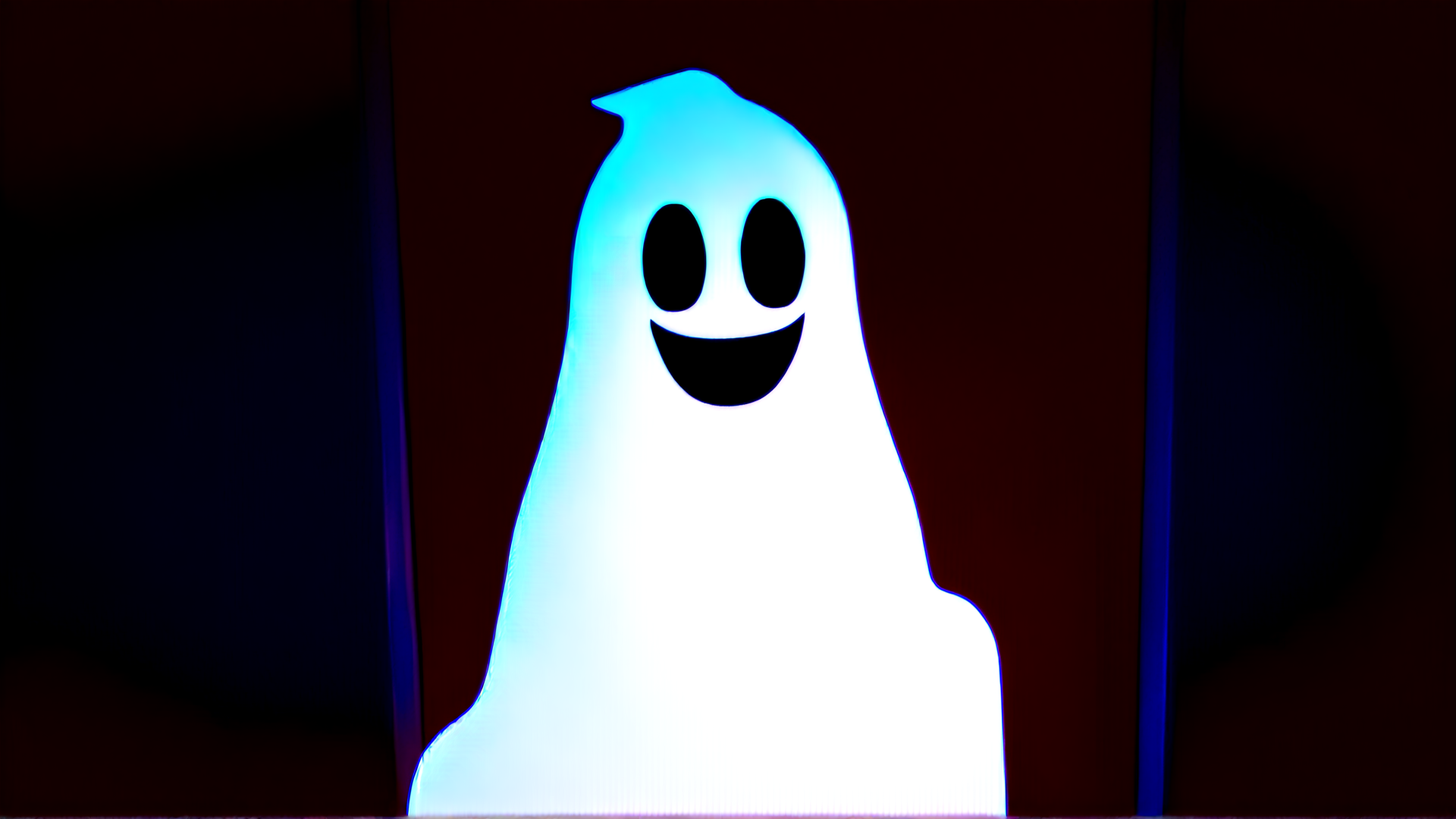 AI generated wallpaper featuring ghost, character