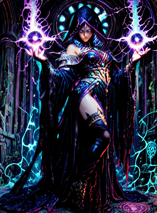 mage, witch, sorceress