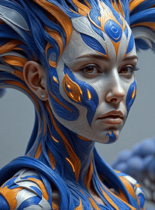 woman, art, fashion, nature, fantasy