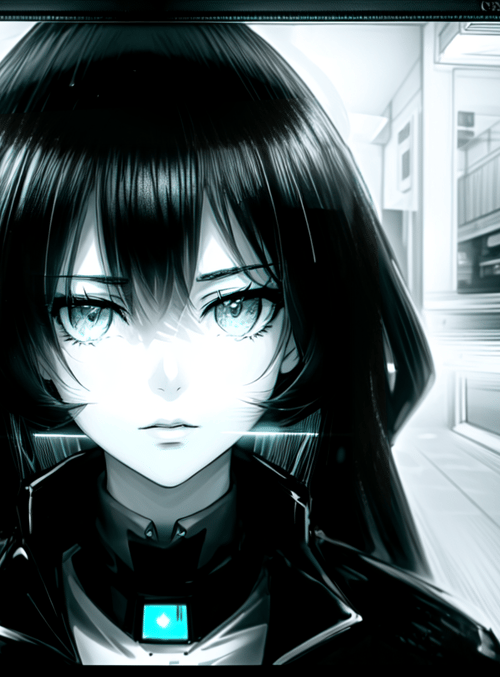 cyberpunk, anime, female