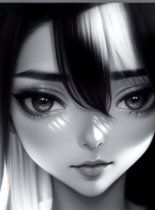girl, hair, face