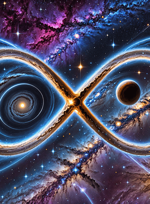 infinity, galaxy, universe