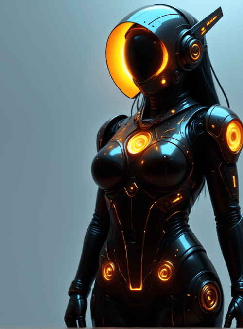 robot, cyborg, machine