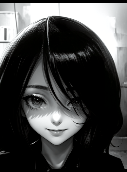 girl, anime, alley