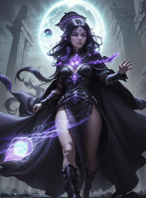 mage, warlock, sorceress