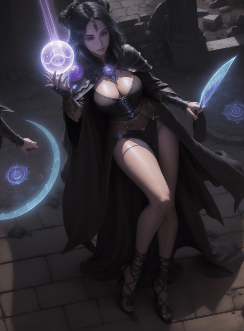 witch, sorceress, mage
