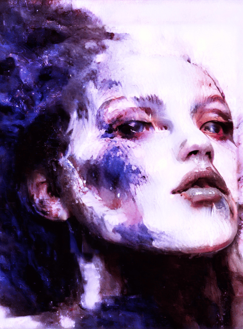 woman, face, hair