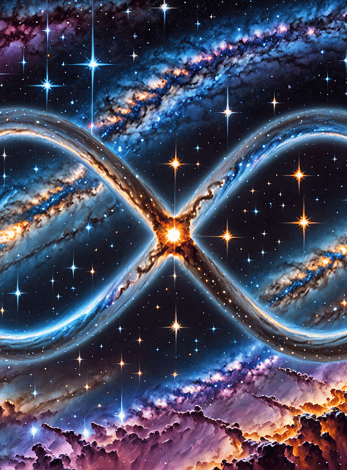 infinity, galaxy, stars
