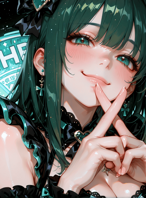 girl, anime, character, hand, stars, sword