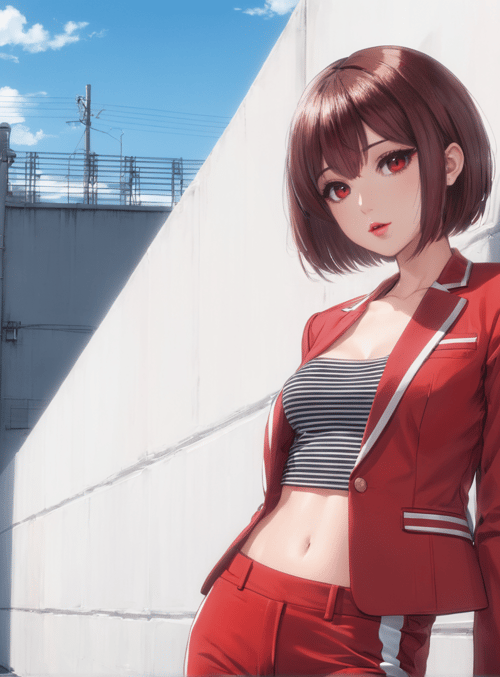 girl, anime, student