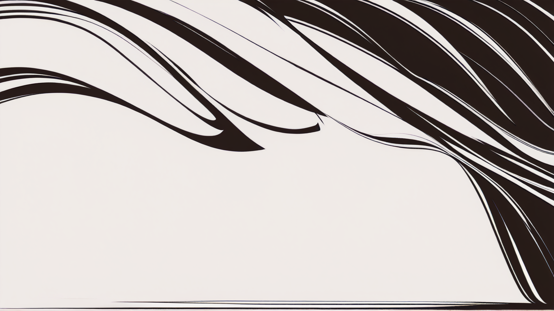 AI generated wallpaper featuring hair