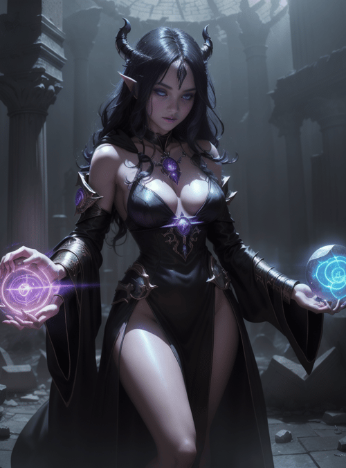 demon, witch, sorceress