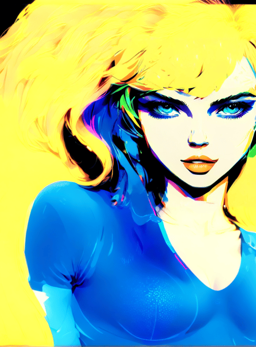 woman, hair, top