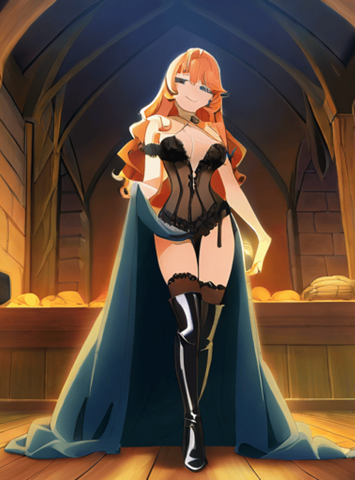 woman, costume, cape