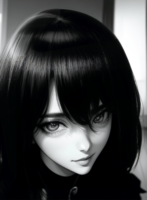 woman, anime, portrait
