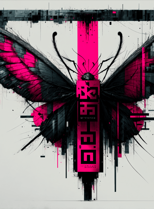 butterfly, butterfly, cityscape, clock tower, graphic art, text, urban, digital, abstract, art
