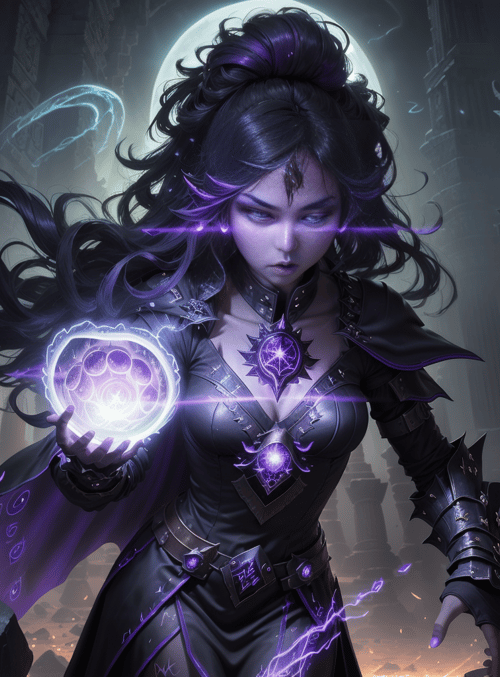 mage, warlock, sorceress