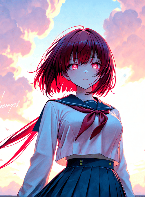 girl, anime, sailor