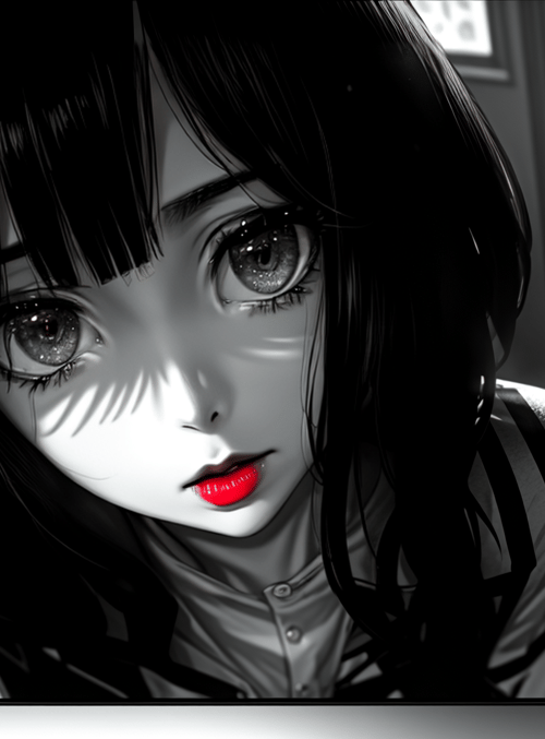 anime girl, school uniform
