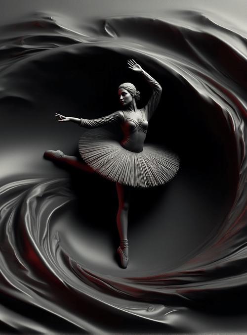 ballerina, swirl