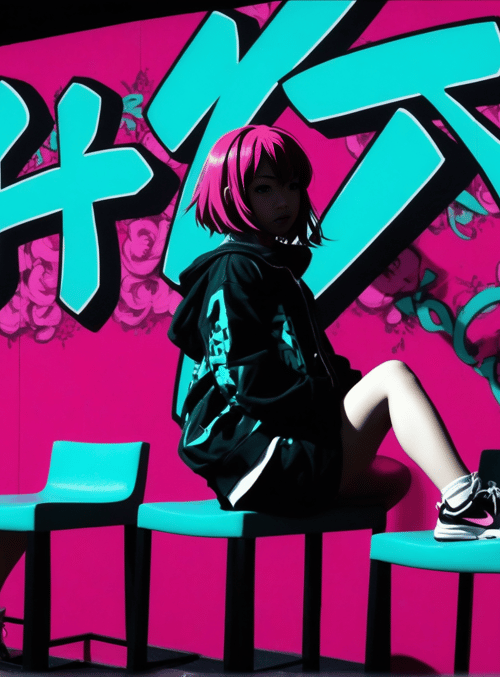 person, chairs, wall