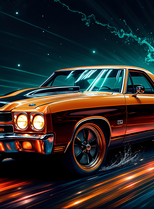 car, classic, truck, muscle, pickup