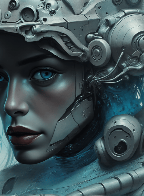 cyborg, robot, human, mechanism, circuit