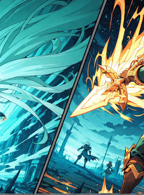 mage, knight, sword, staff, dragon, elf, armor, magic, castle, fire