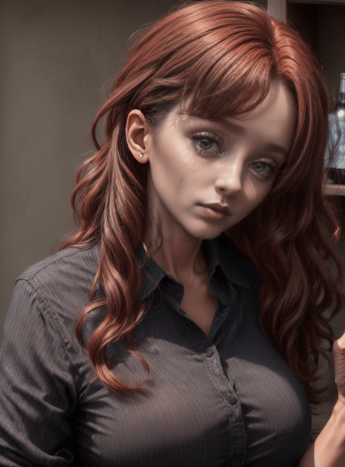 woman, beer, bottle