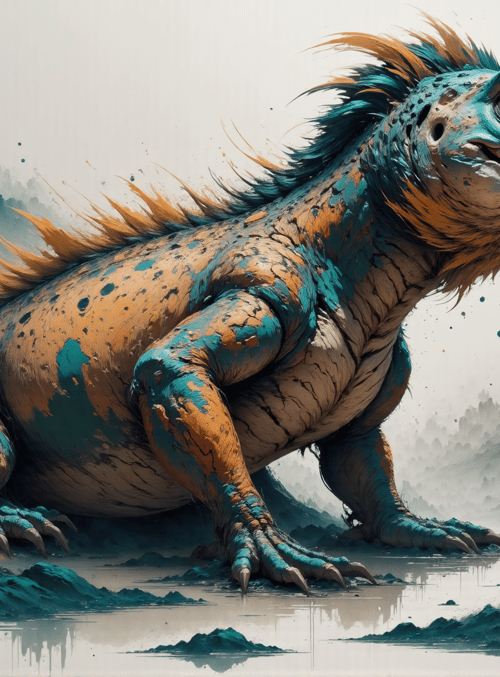 dragon, lizard, creature