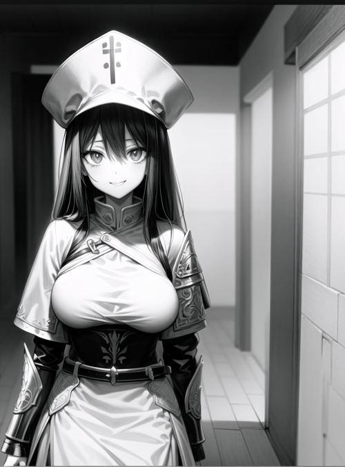 nurse, anime, character