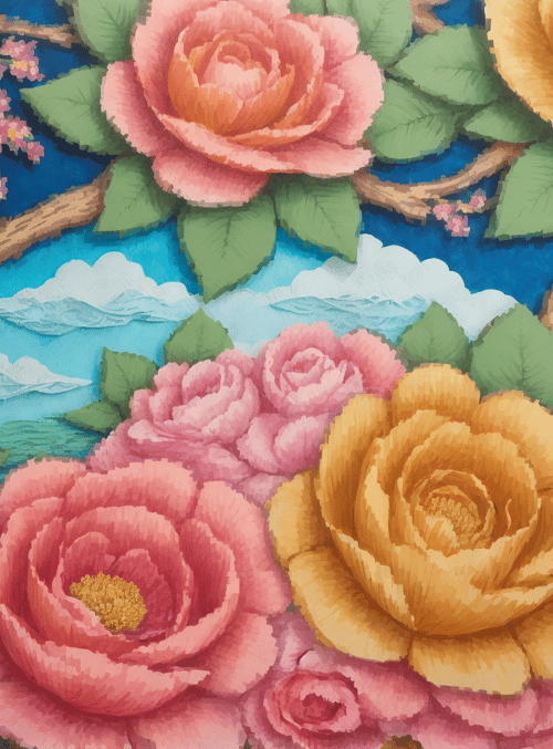flowers, roses, blossoms