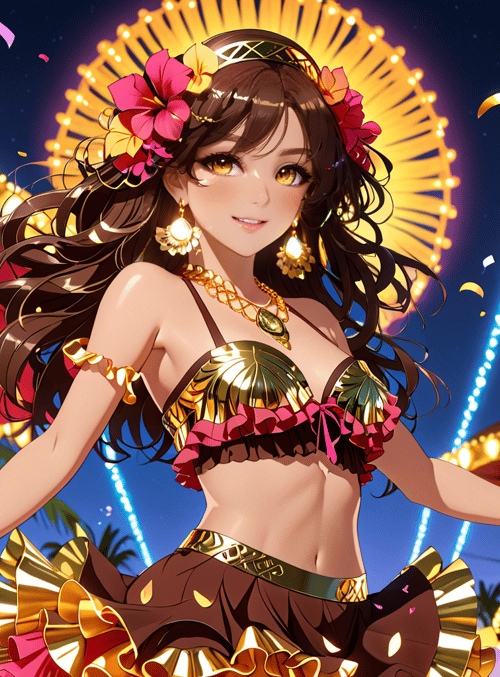 woman, dance, costume