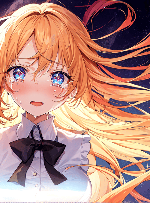girl, anime, hair