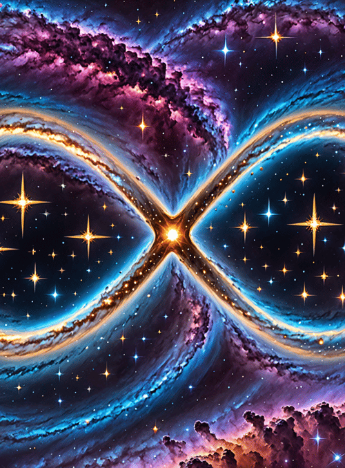 infinity, galaxy, stars