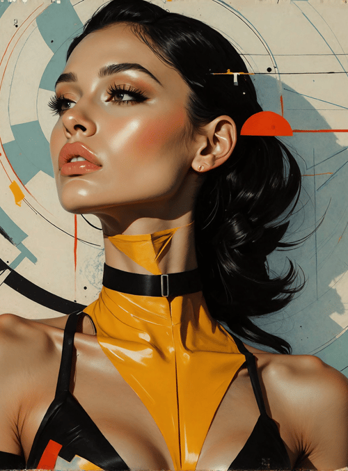 woman, art, graphic, portrait, wallpaper