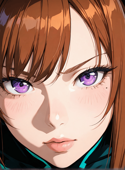 girl, headphones, anime