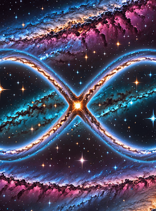 infinity, galaxy, stars