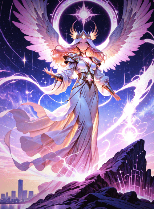 angel, queen, goddess