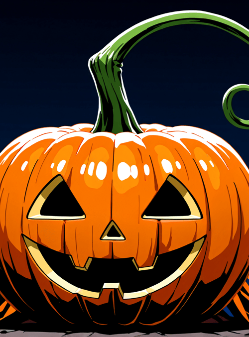 pumpkin, jack-o'-lantern
