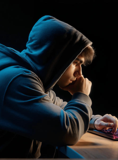 hacker, computer, gamer