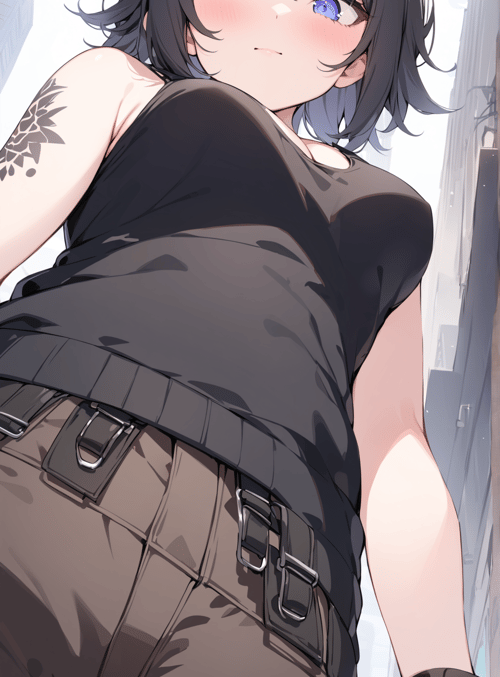 anime character, girl