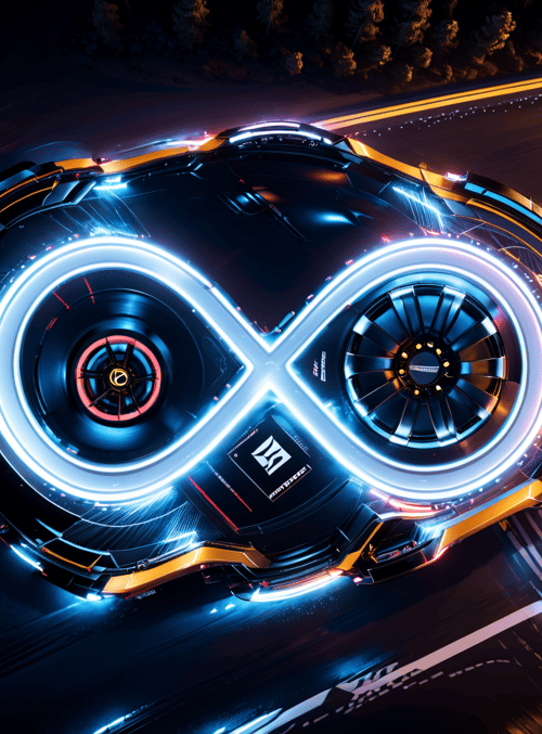car, futuristic, infinity