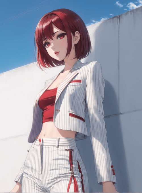 woman, anime, wallpaper