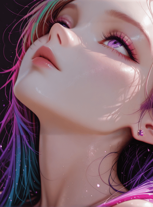 woman, hair, ear